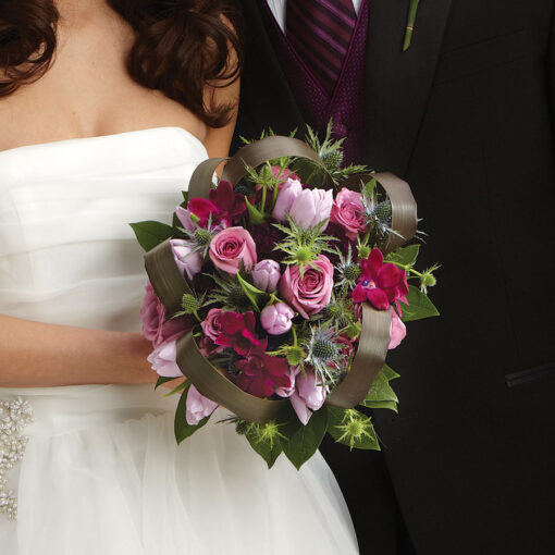 Purple Passion Bridal Bouquet