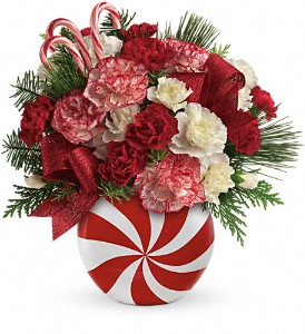 bouquet of christmas flowers